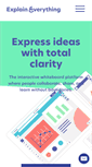 Mobile Screenshot of explaineverything.com